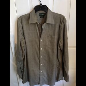 Lauren by Ralph Lauren /  Slim fit dress shirt